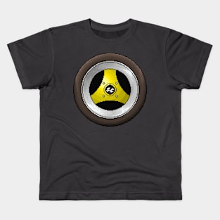 Pixelart 3 Spoke Wheel Kids T-Shirt